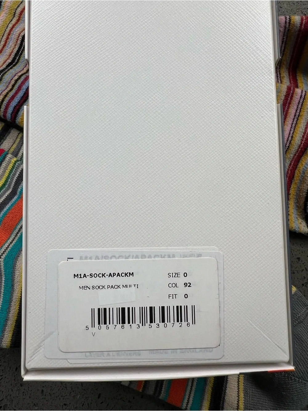 Paul Smith signature socks